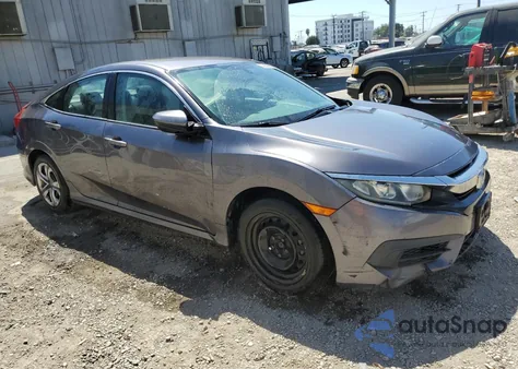 2016 Honda Civic Lx из США, поврежденный, VIN 19XFC2F55GE226827